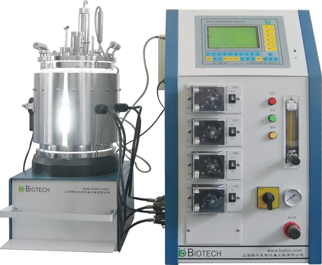 Biological Fermentation Laboratory System Multi-Stage Independent Sterilization 304 Stainless Steel Fermenter Equipment China